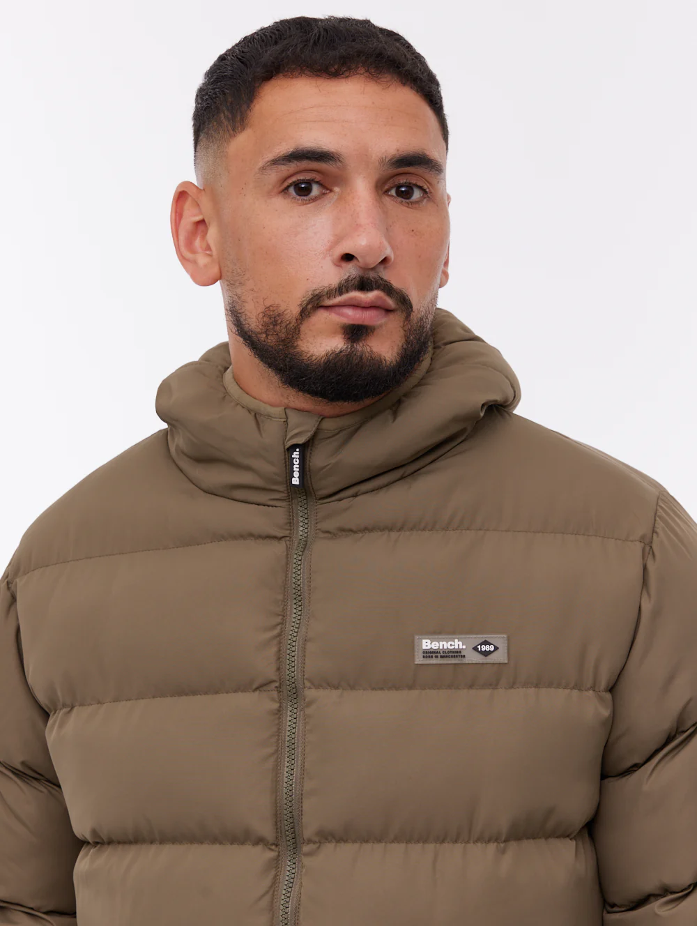 Arviss Hooded Puffer Jacket - Green - Image 2