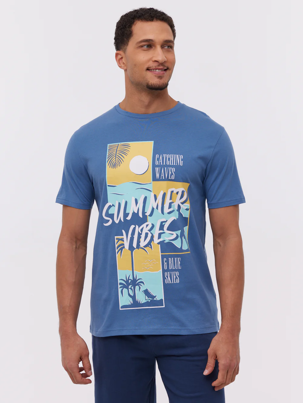 Baveri Graphic T-Shirt & Shorts 4-Pack - Image 8