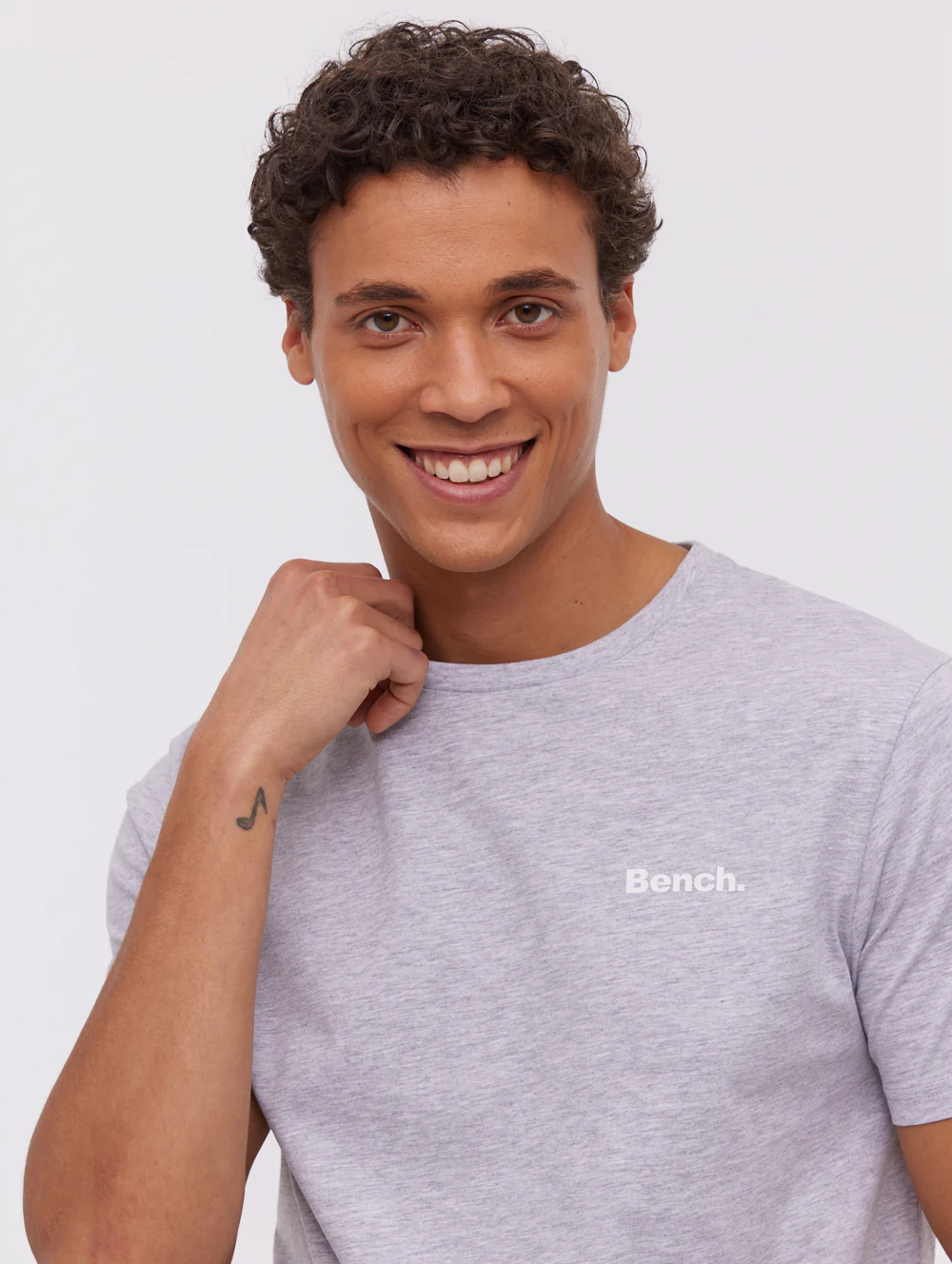 Berrick Emblem T-Shirt - Grey - Image 3