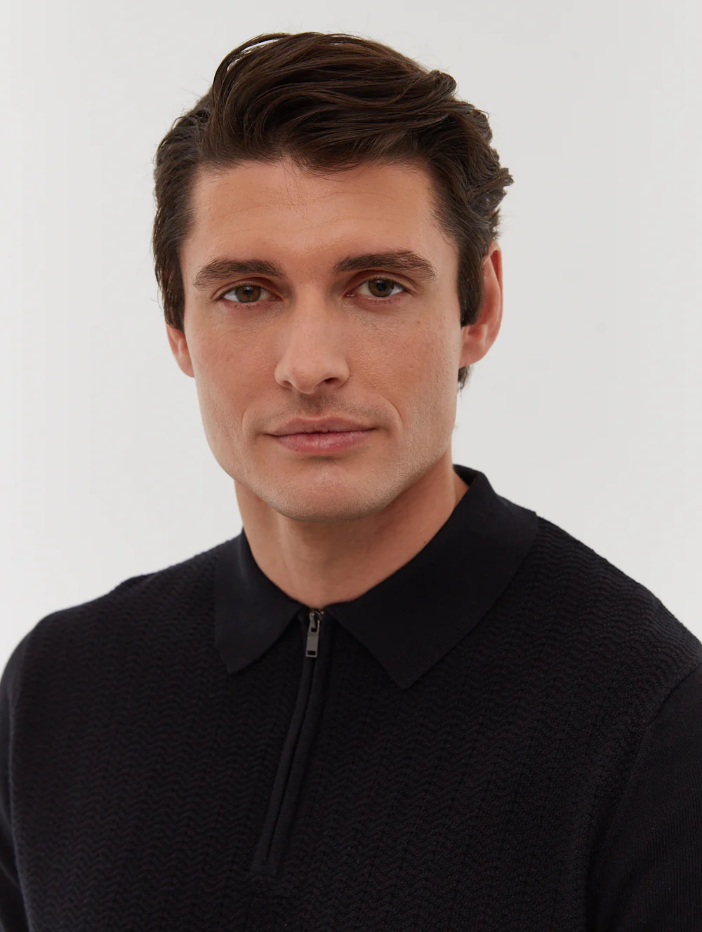 Brescia Knit Polo Shirt - Image 3