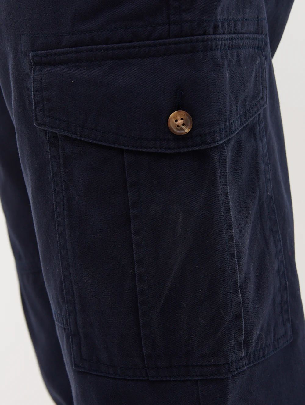 Creelin Classic Cargo Pants - Blue - Image 3