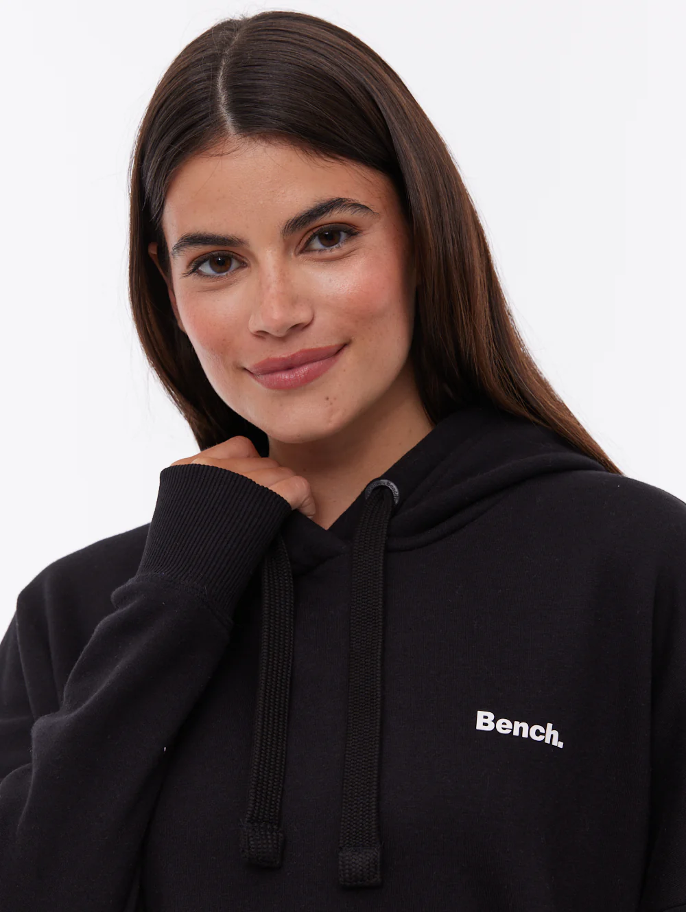Darea Oversize Emblem Hoodie - Black - Image 2