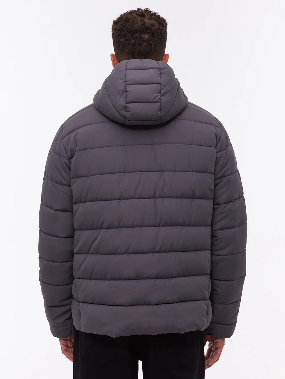 Gaudino Hooded Puffer Jacket - Grey - Image 5