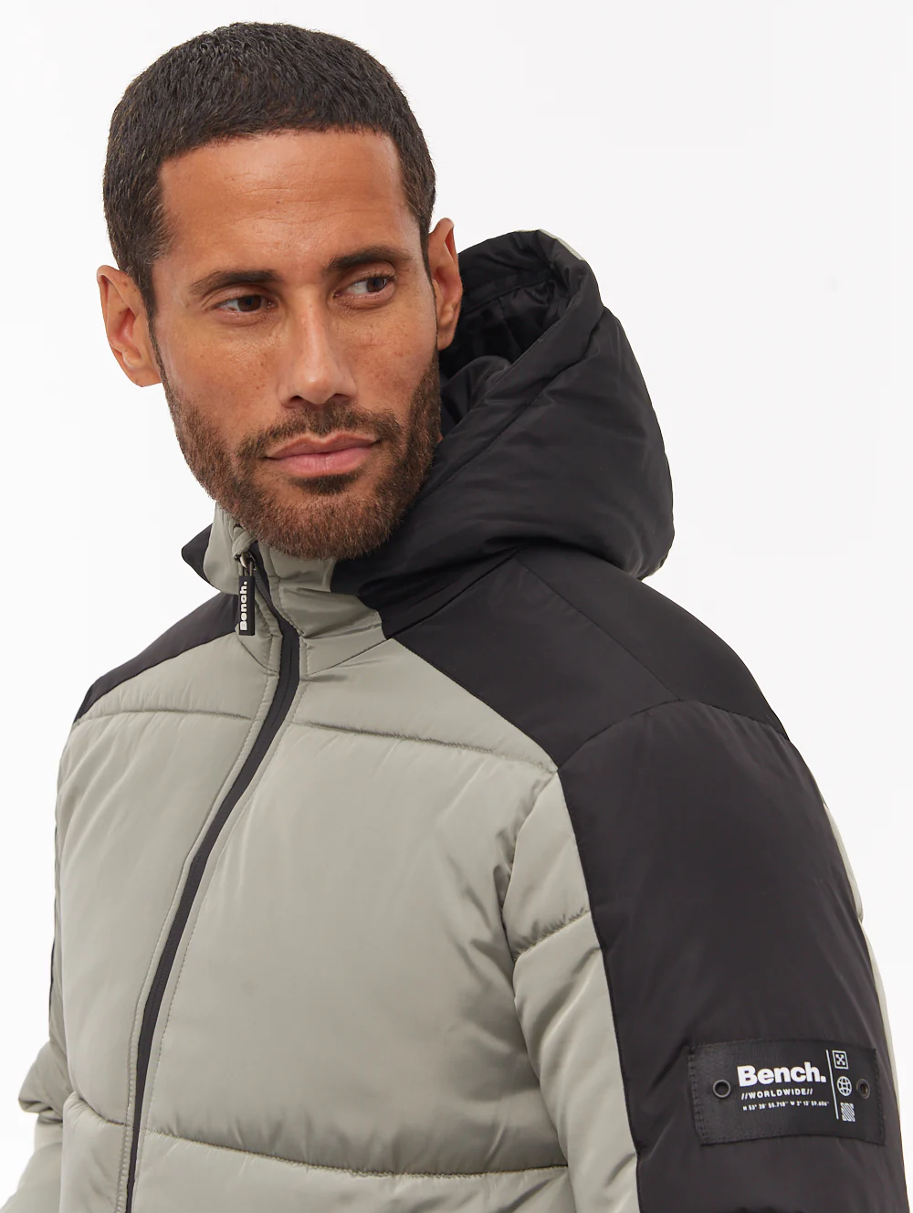 Grentin Puffer Jacket - Green - Image 3