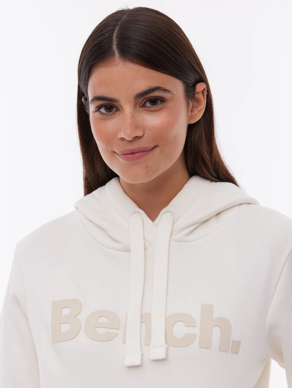 Herth Tonal Logo Hoodie - White - Image 2