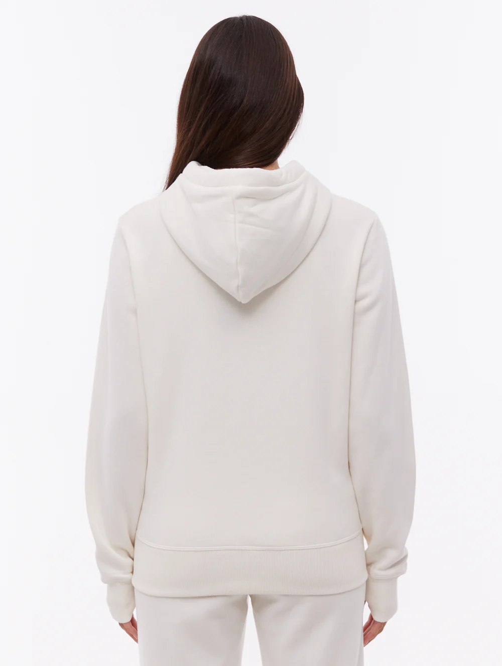 Inah Zip-Up Hoodie - White - Image 3