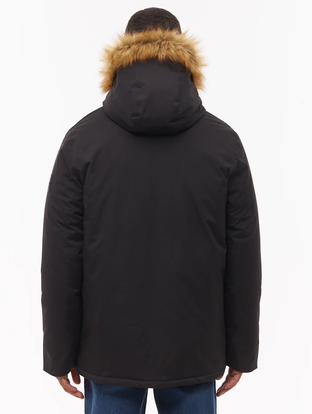 Jarryl Hooded Parka - Black - Image 4