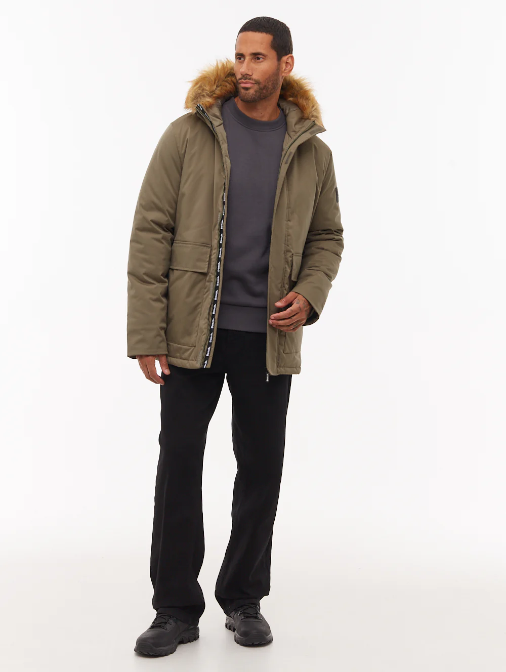 Jarryl Hooded Parka - Green - Image 5