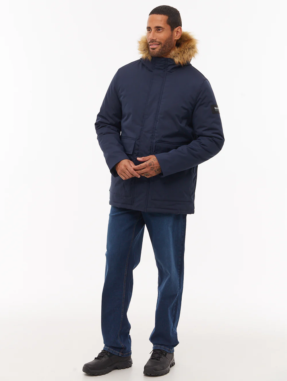 Jarryl Hooded Parka - Blue - Image 3