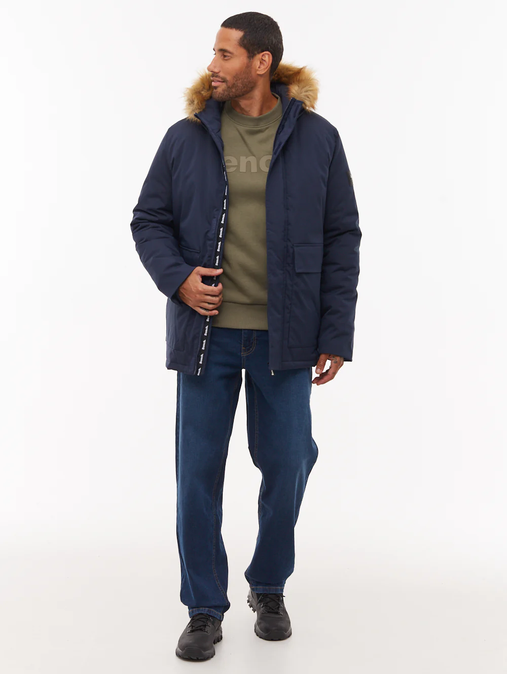 Jarryl Hooded Parka - Blue - Image 5