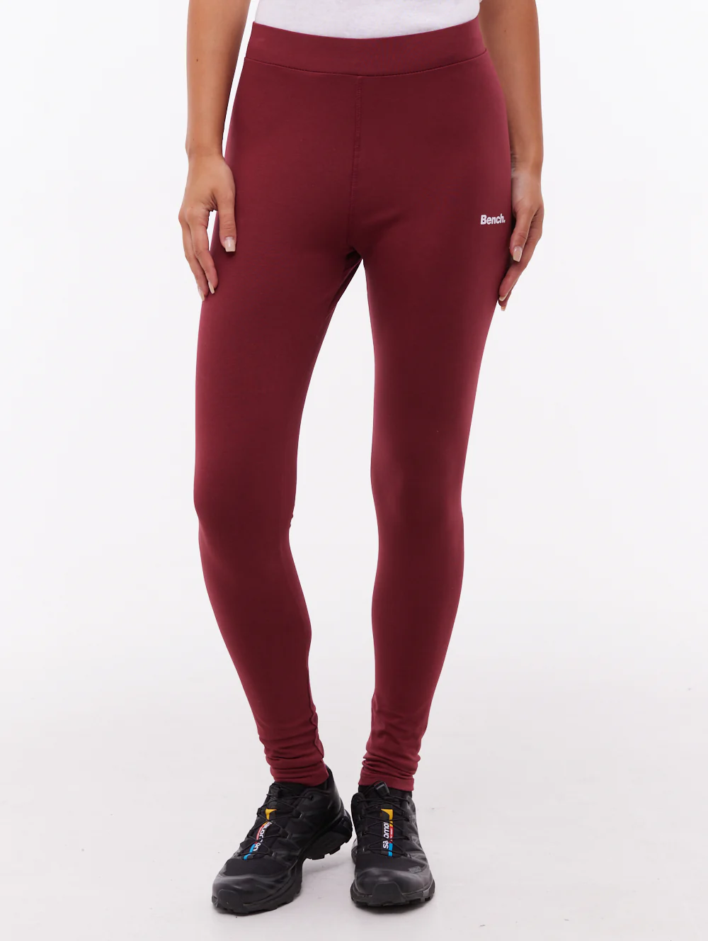 Jeana Emblem Leggings - Red