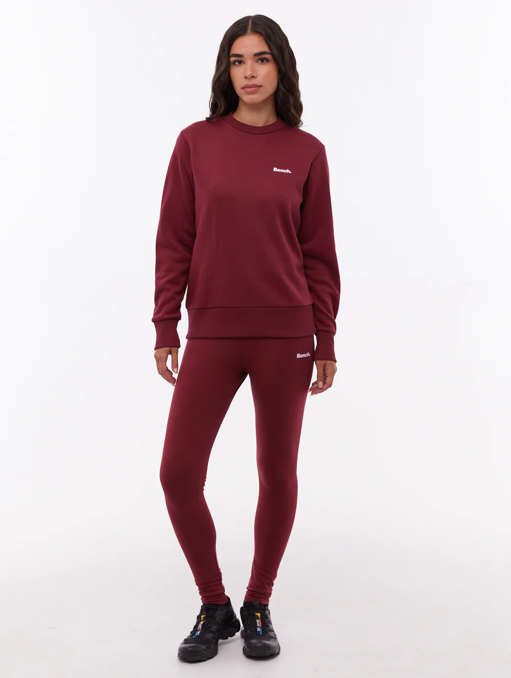 Jeana Emblem Leggings - Red - Image 2
