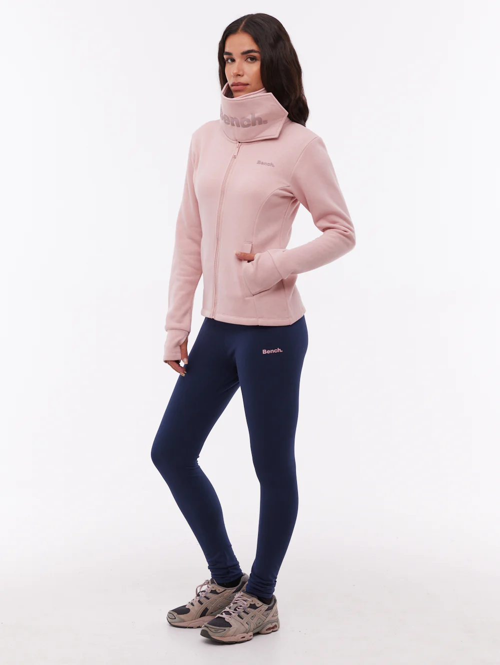 Jeana Emblem Leggings - Blue - Image 2