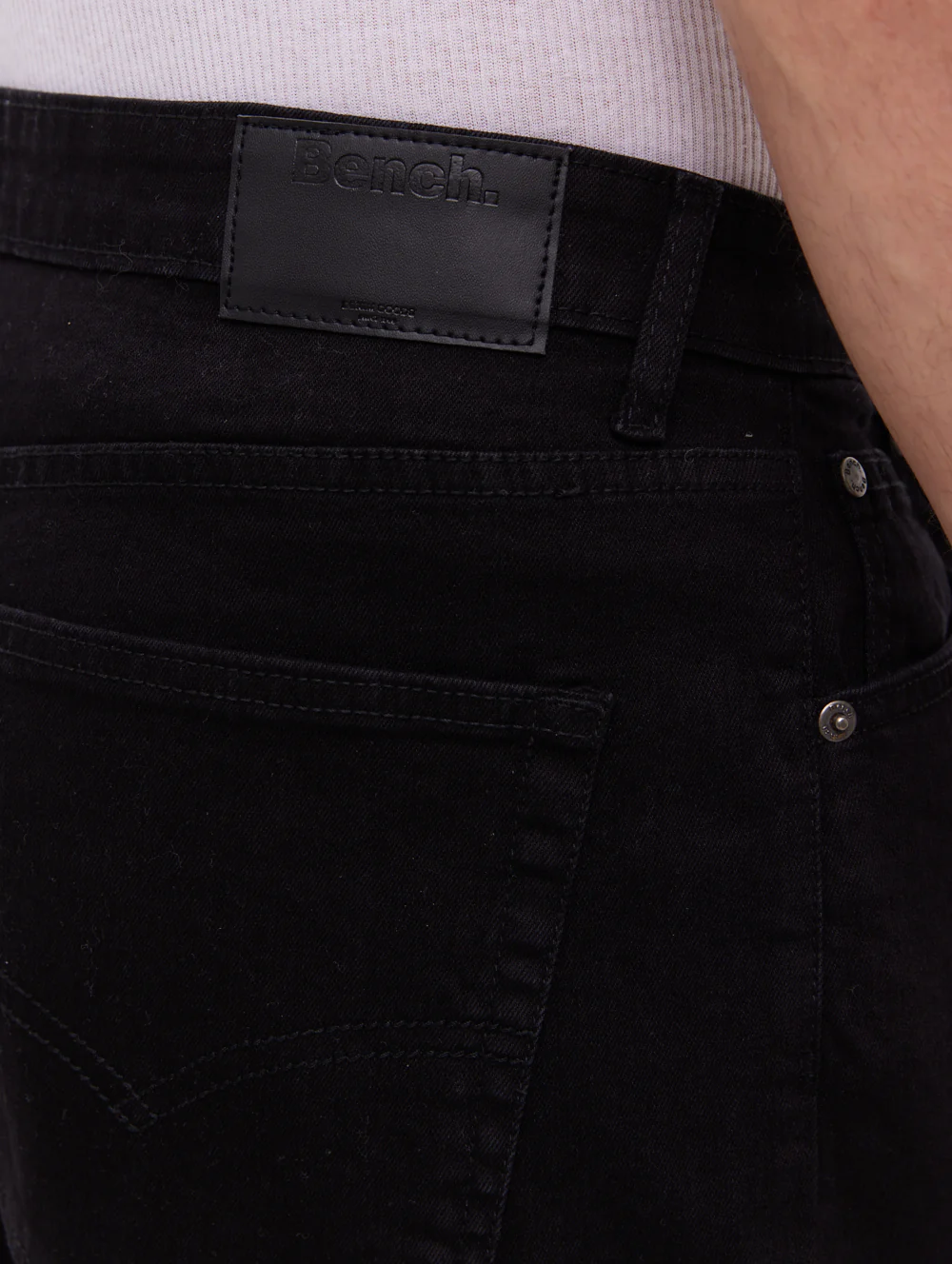 Jeffers Relaxed Fit Jeans - Black - Image 3