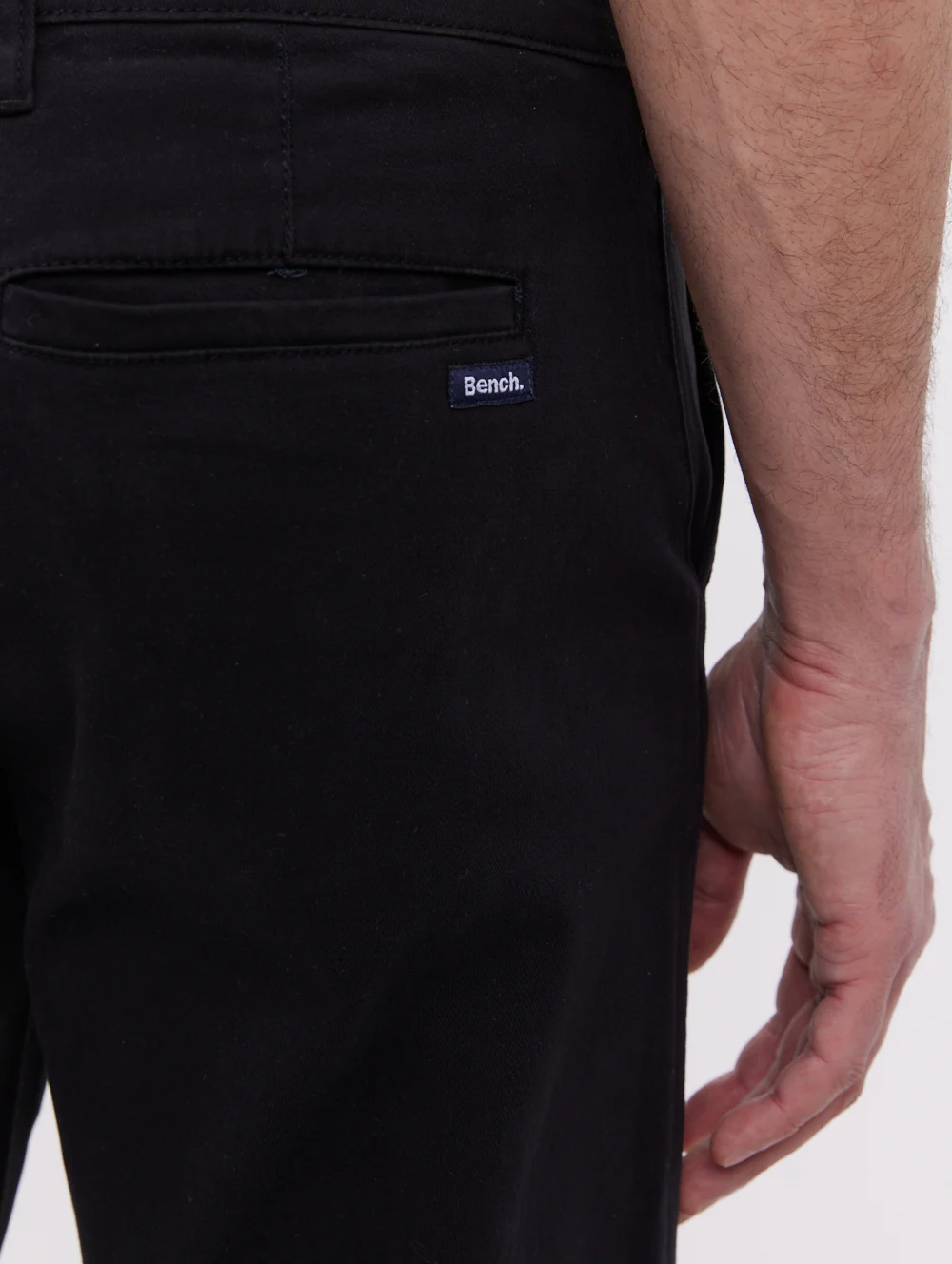 Jimini Washed Twill Chino Pants - Black - Image 3