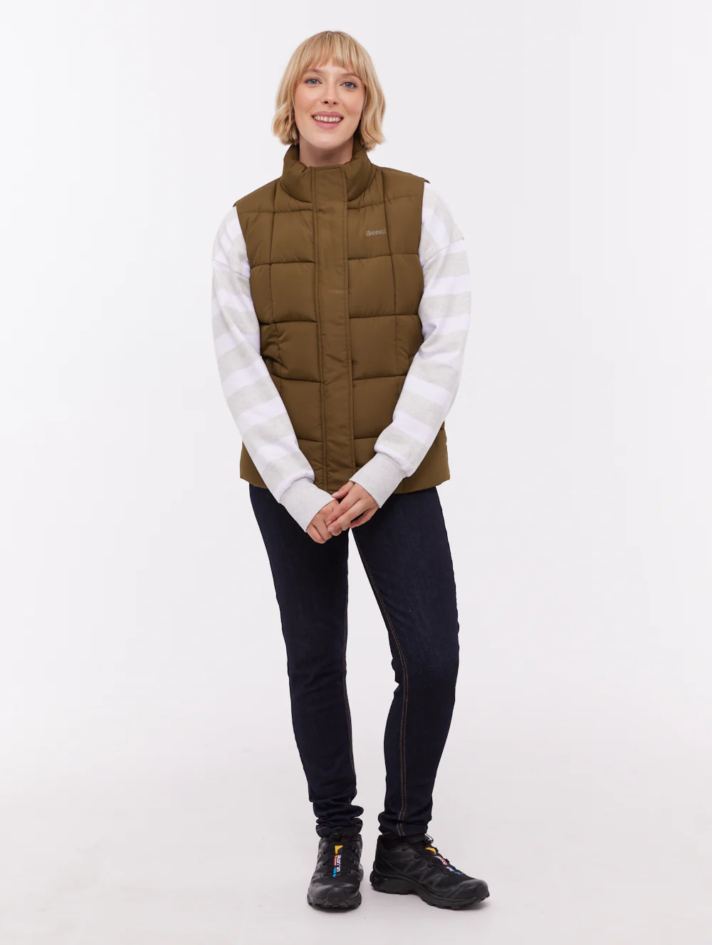 Kacie Puffer Vest - Green - Image 2