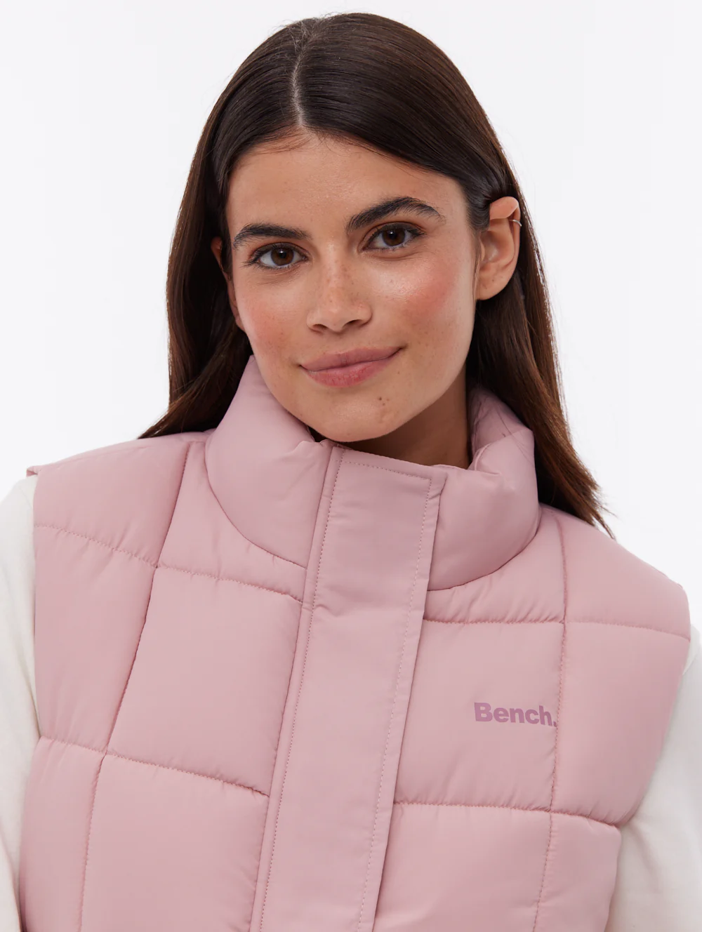 Kacie Puffer Vest - Pink - Image 2