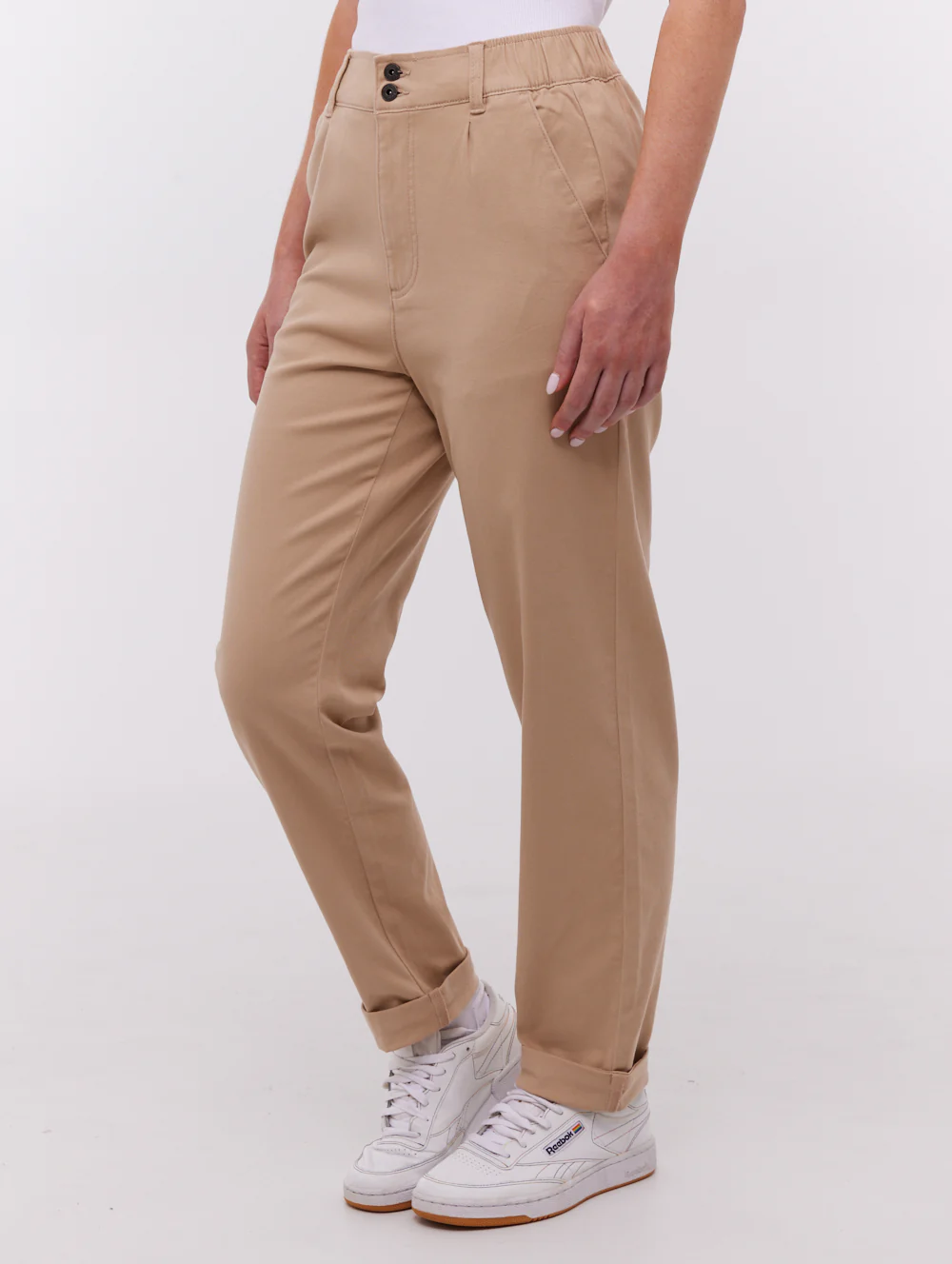 Kya Chino Pants - Beige - Image 4