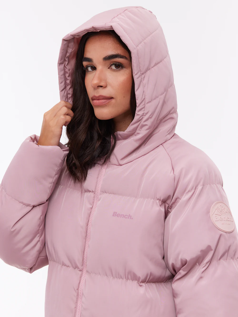Larah Midi Parka - Pink - Image 2