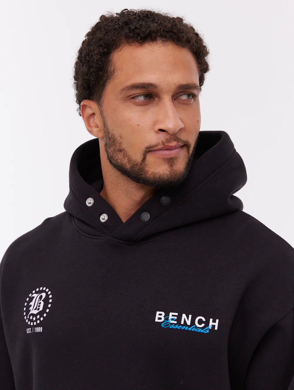 Ledall Back Graphic Hoodie - Black - Image 3