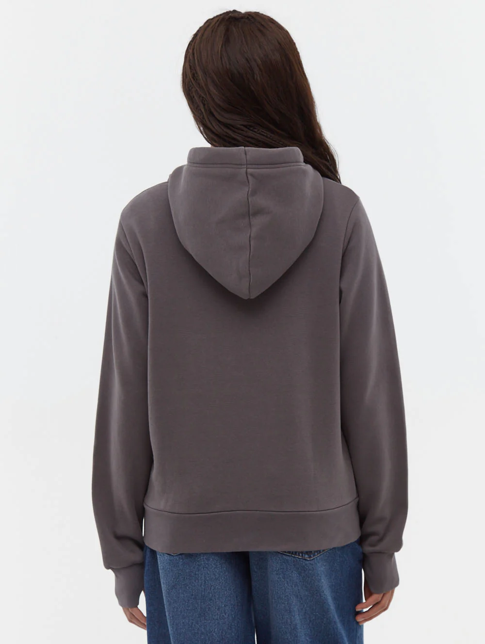 Lerenne Tonal Logo Hoodie - Grey - Image 5
