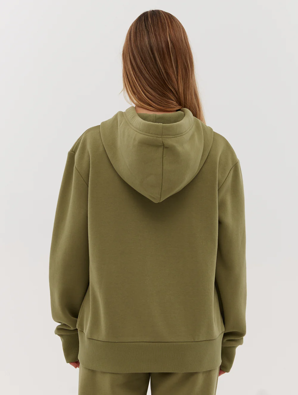 Lias Outline Logo Hoodie - Green - Image 4