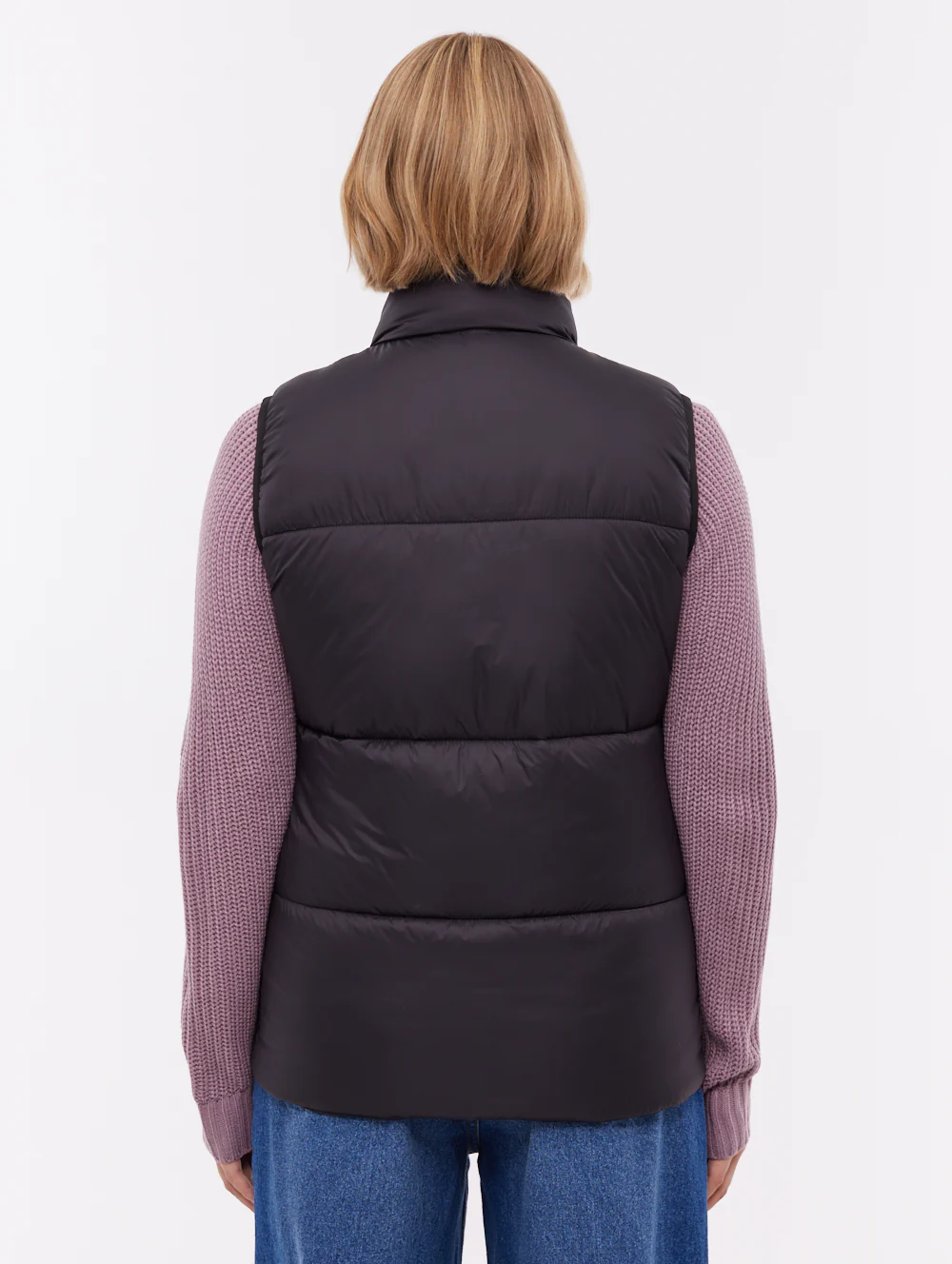 Matina Puffer Vest - Black - Image 3
