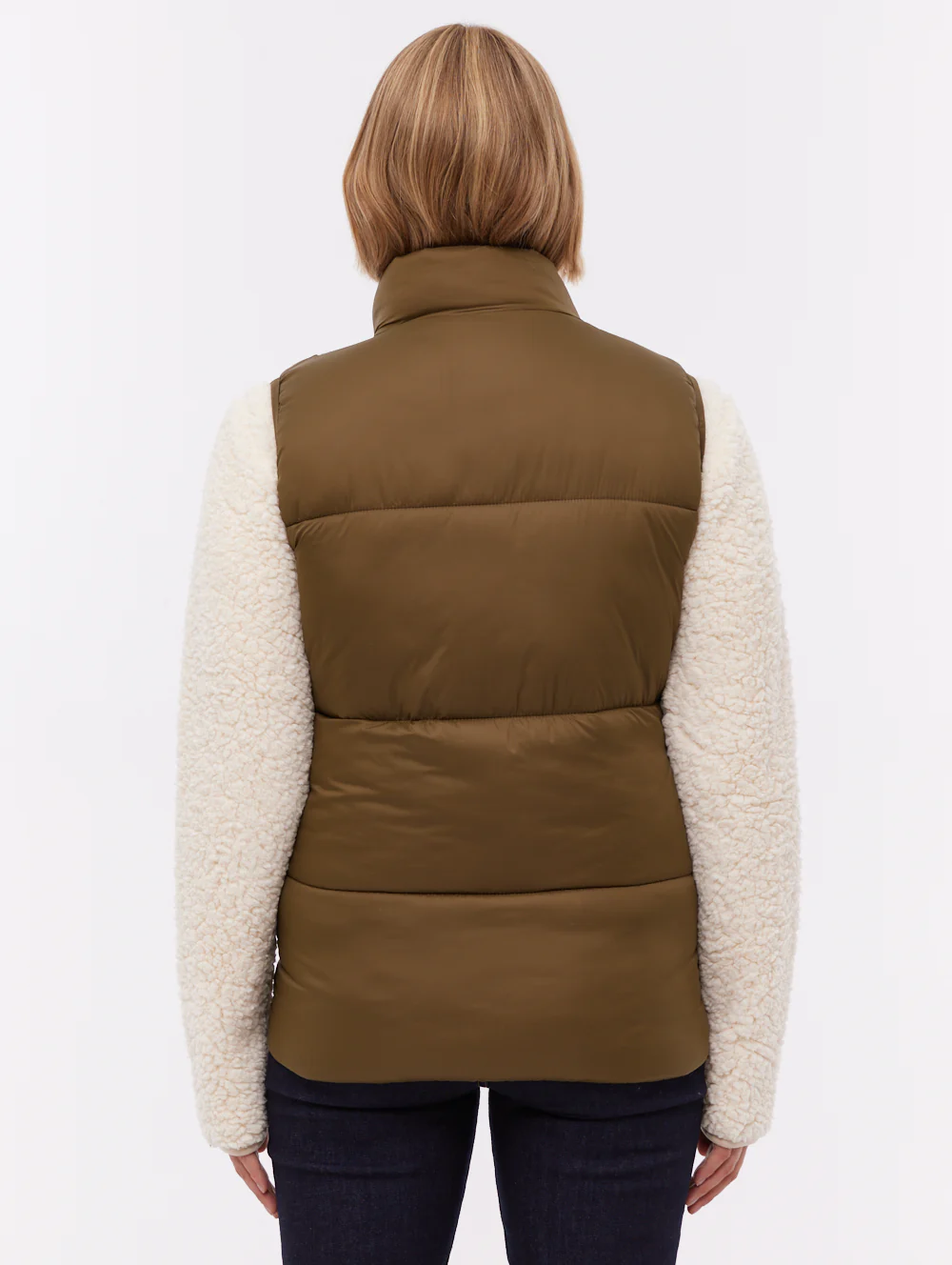 Matina Puffer Vest - Green - Image 3