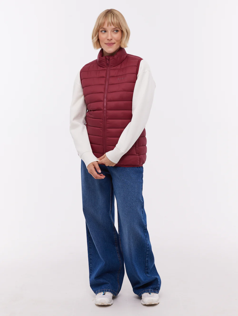 Meridian Puffer Vest - Red - Image 2