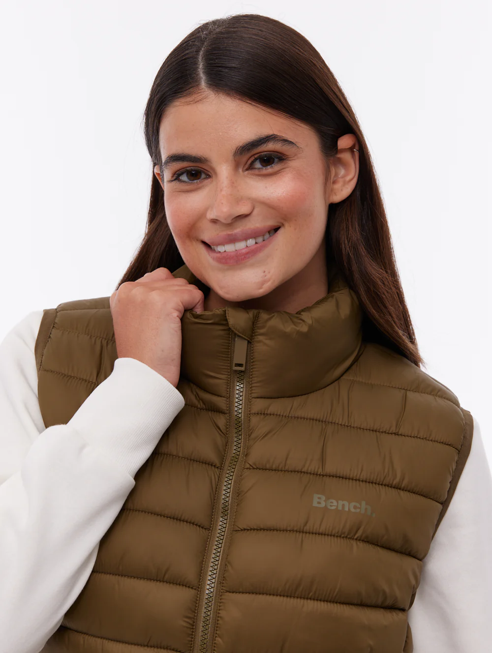 Meridian Puffer Vest - Green - Image 2