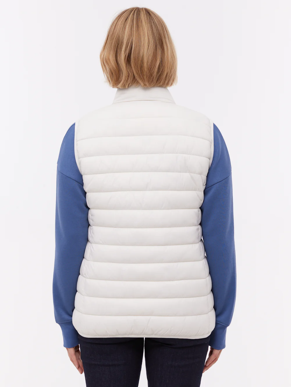Meridian Puffer Vest - White - Image 3