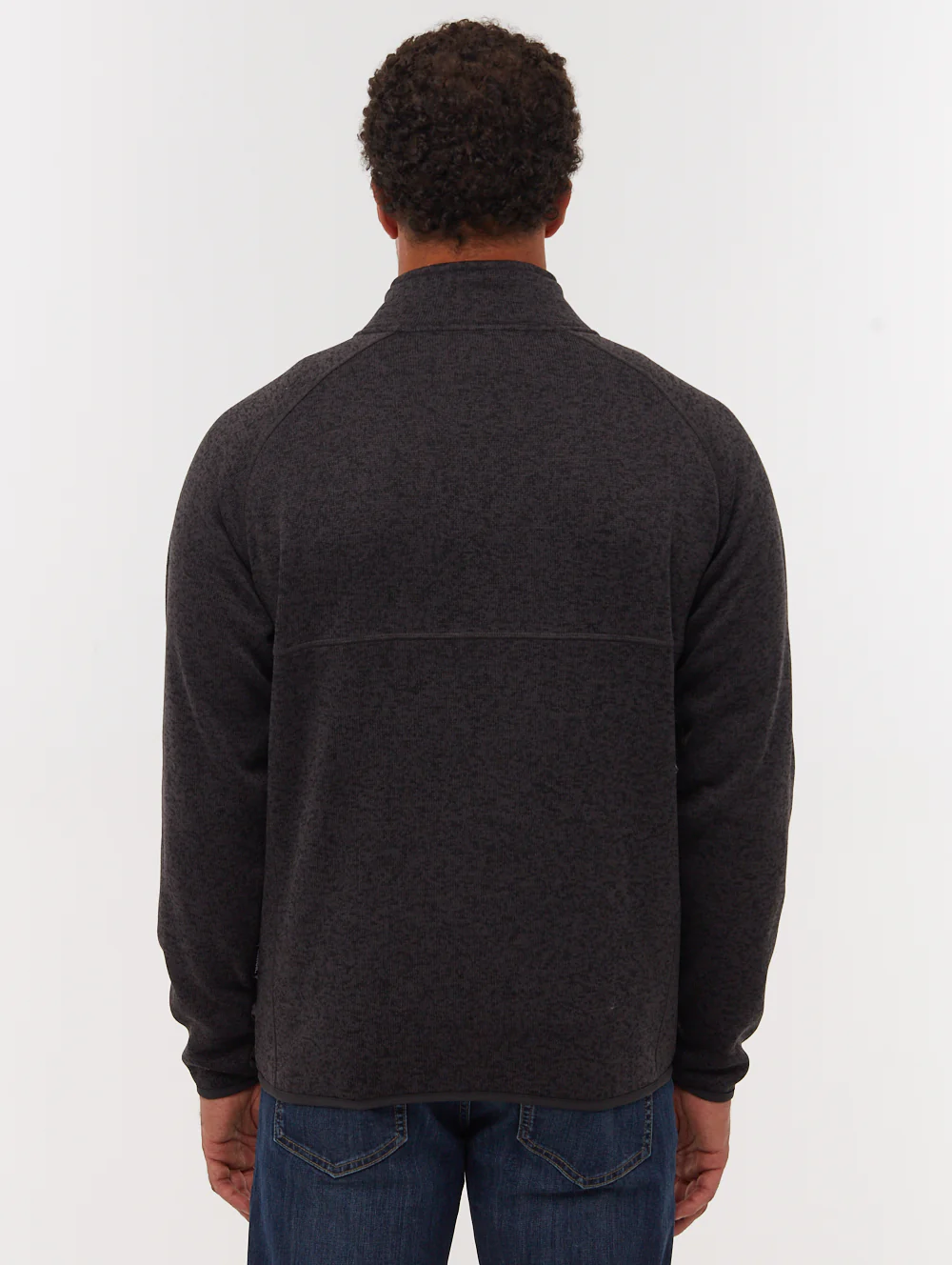 Middeo Funnel-Neck Zip-Up - Grey - Image 3