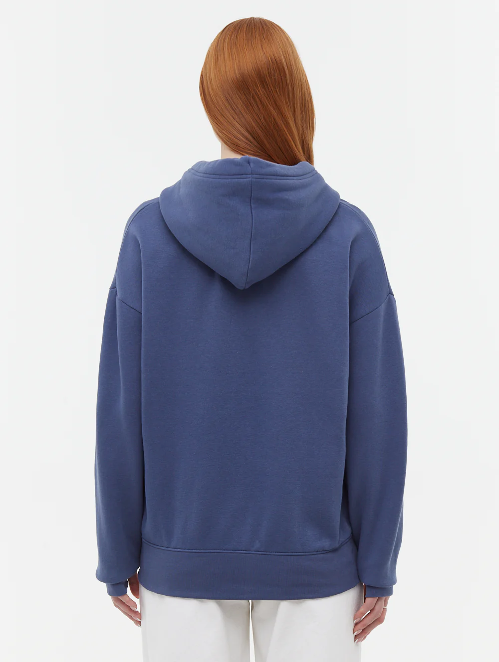 Naos Oversize Zip-Up Hoodie - Blue - Image 5