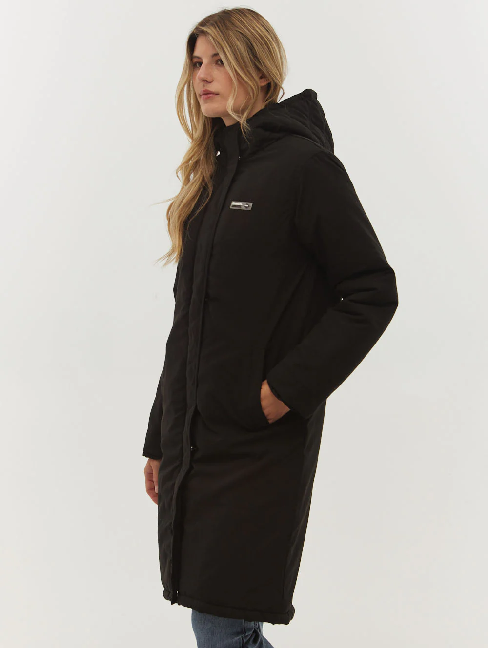 Peppi Hooded Long Parka - Image 5