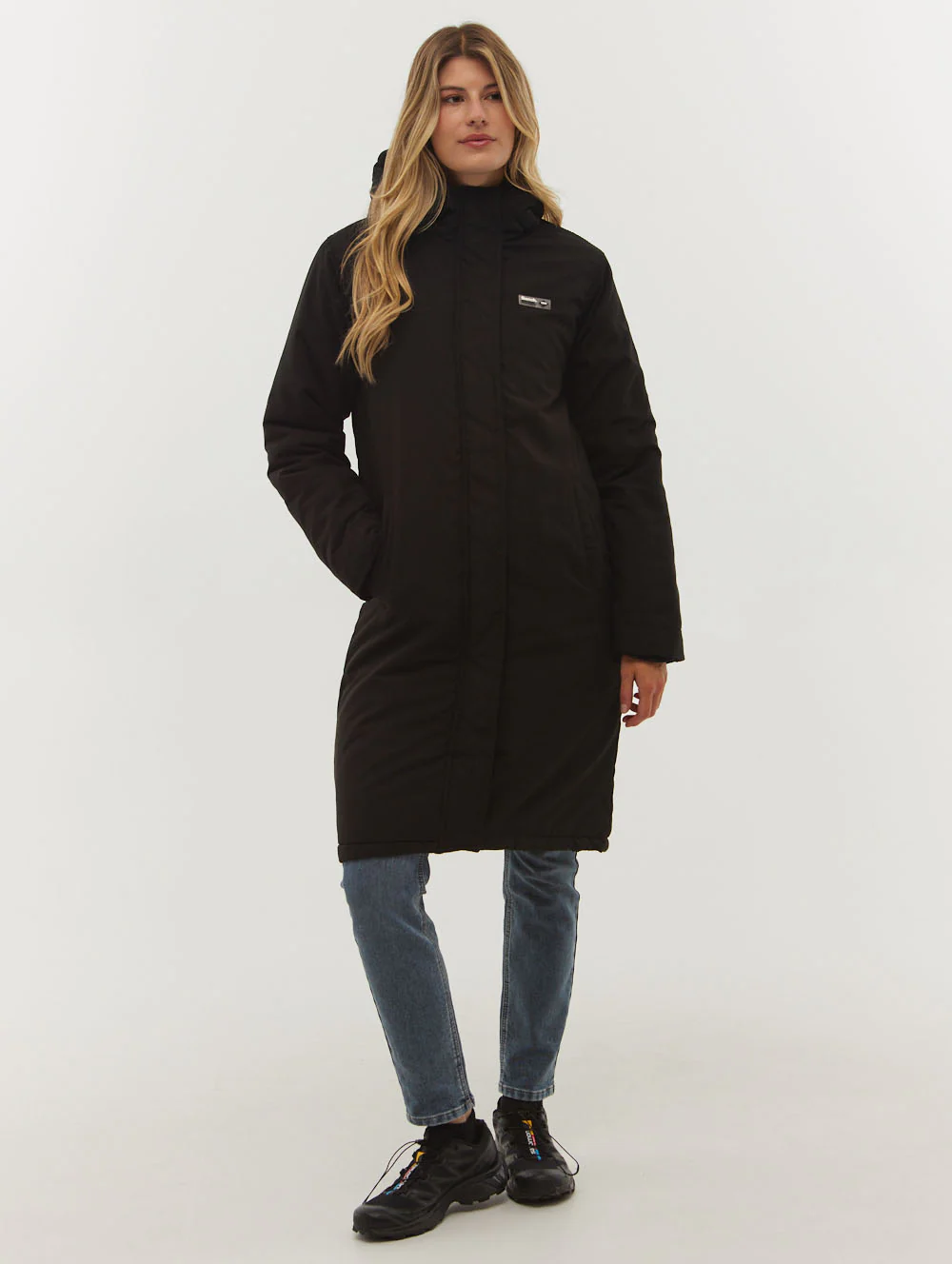 Peppi Hooded Long Parka - Image 6