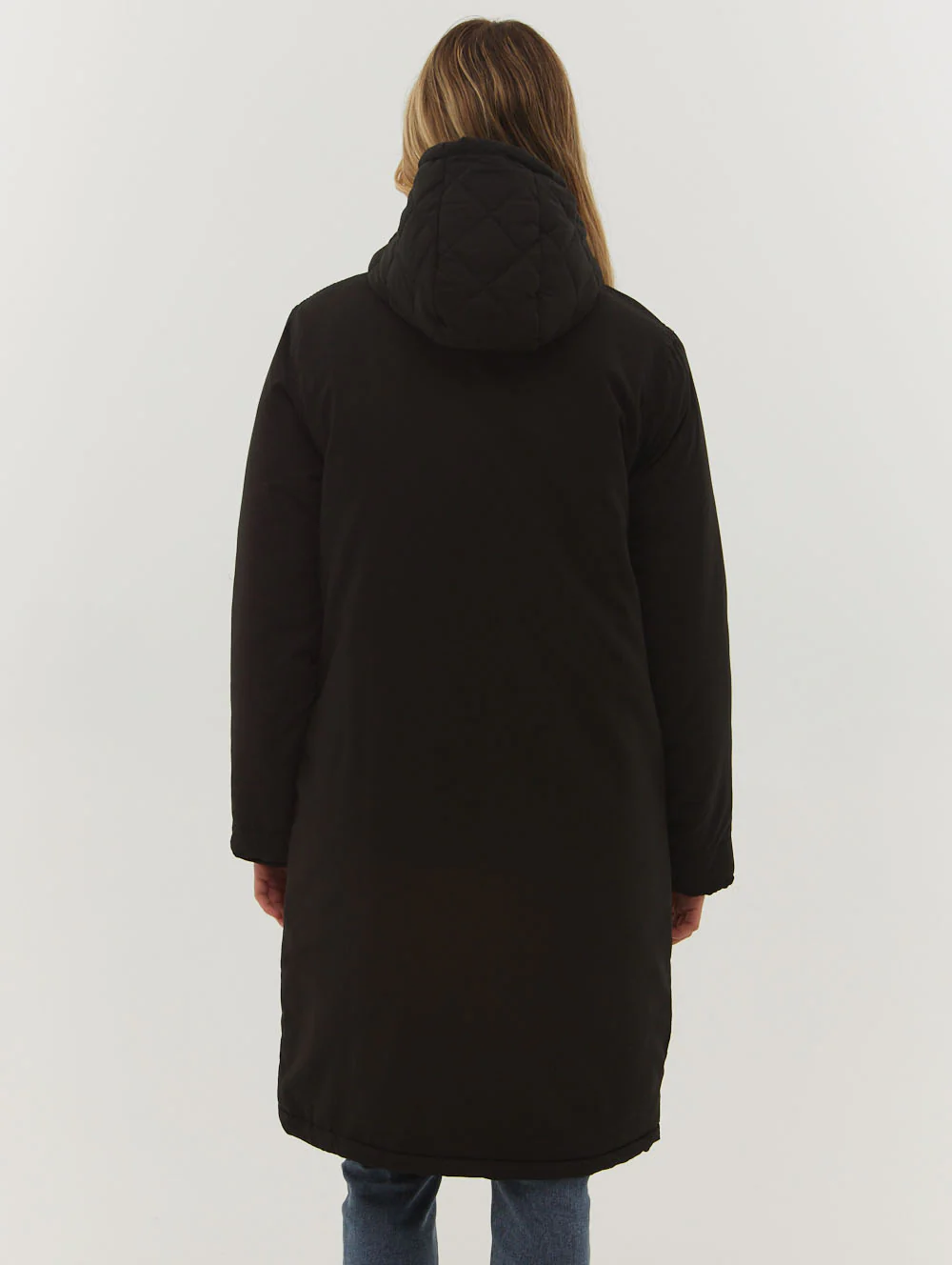 Peppi Hooded Long Parka - Image 7