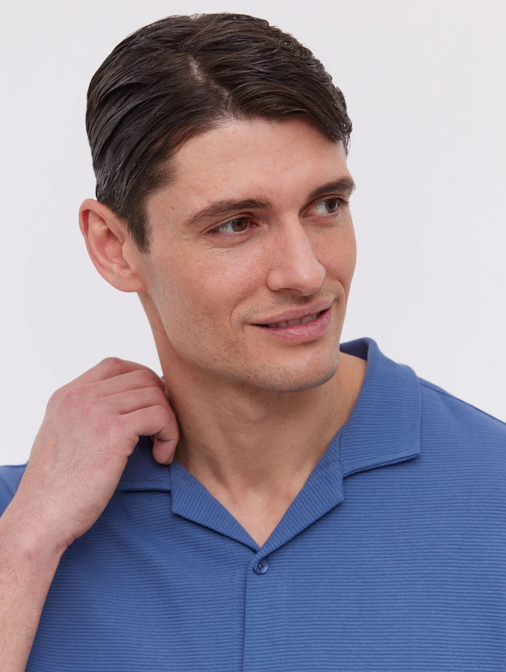 Pilima Short Sleeve Cabana Shirt - Blue - Image 3