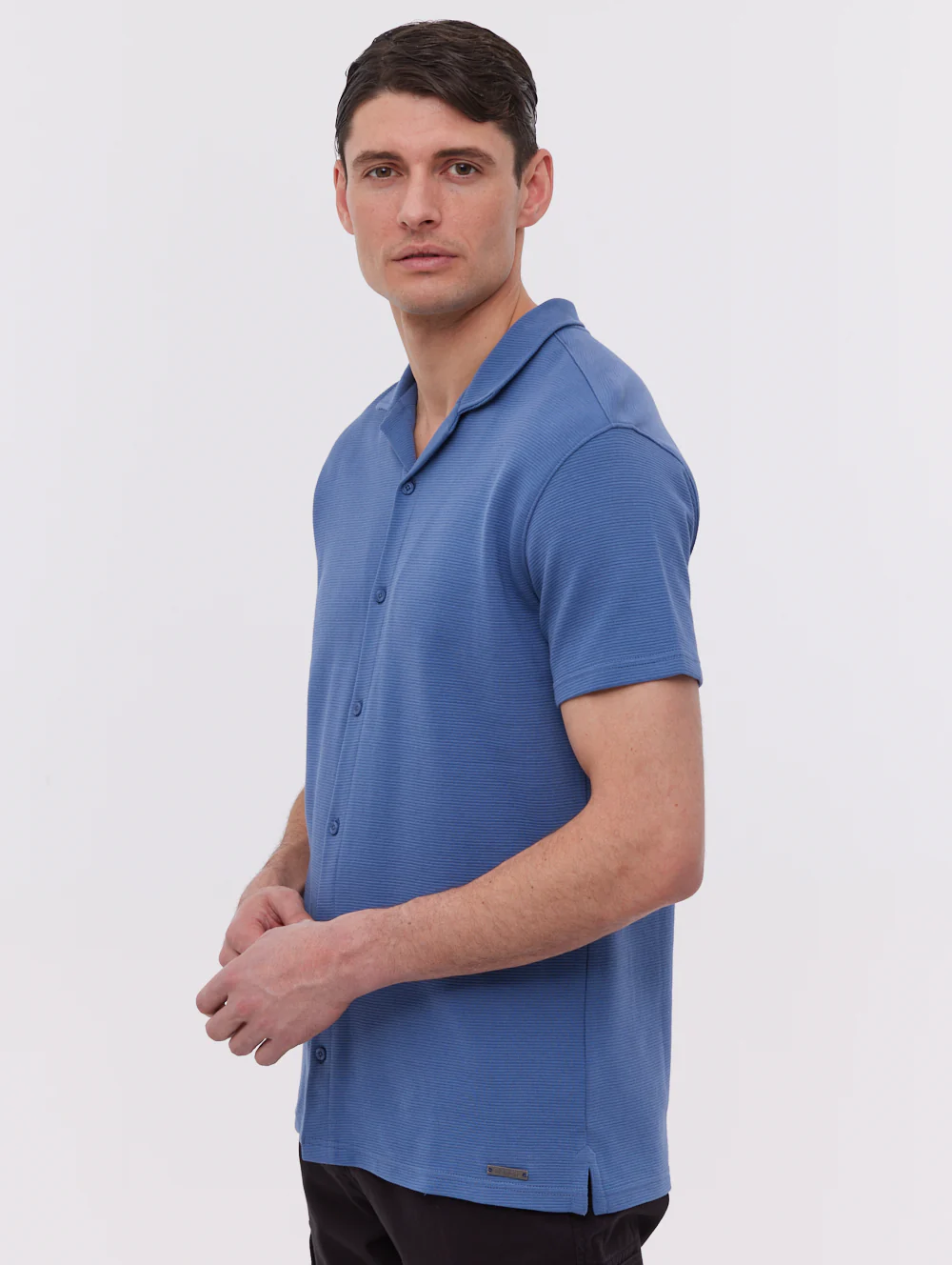 Pilima Short Sleeve Cabana Shirt - Blue - Image 4