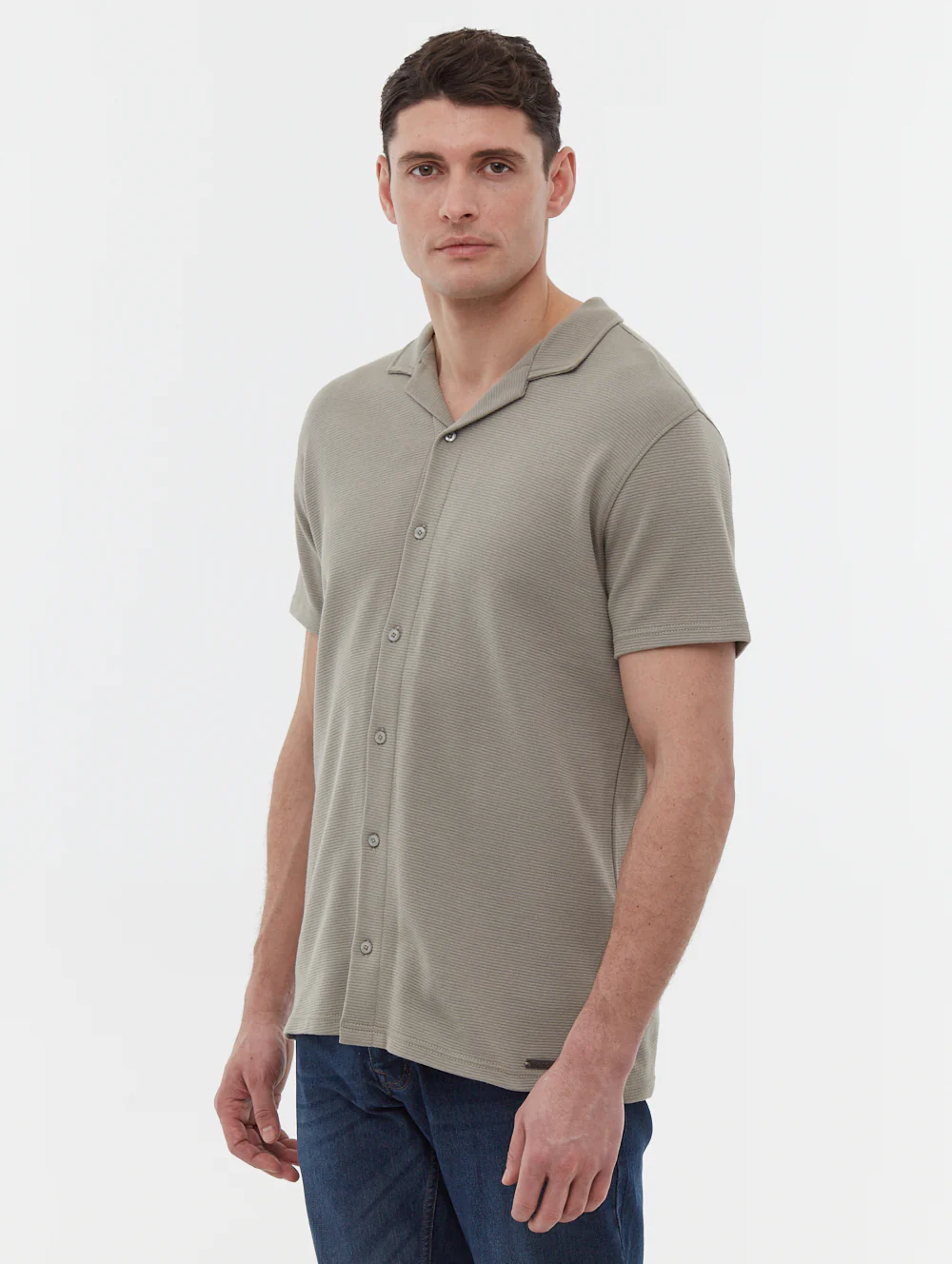 Pilima Short Sleeve Cabana Shirt - Green - Image 5
