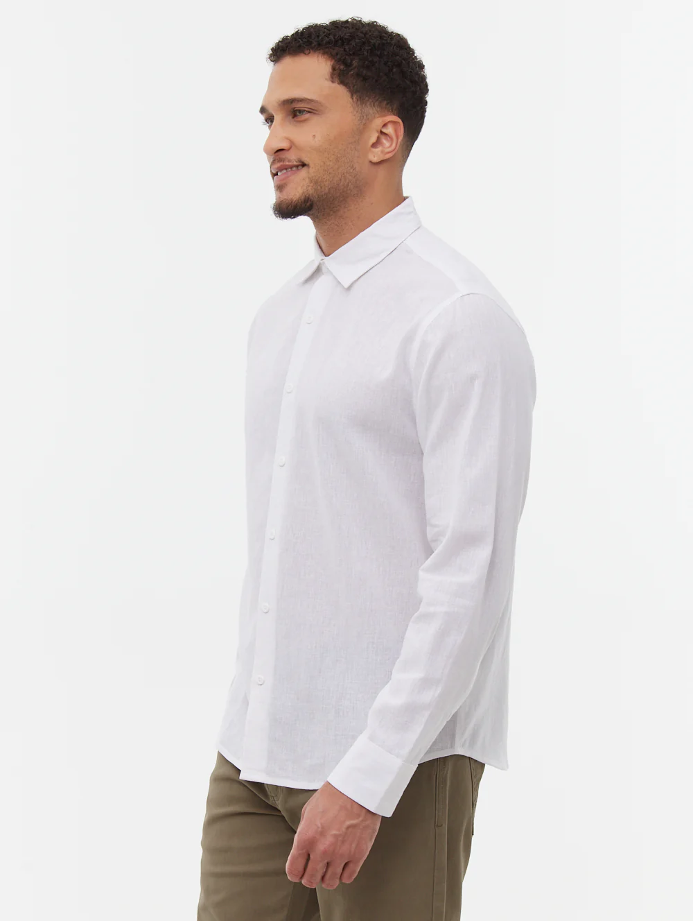 Ricksen Long Sleeve Shirt - White - Image 4