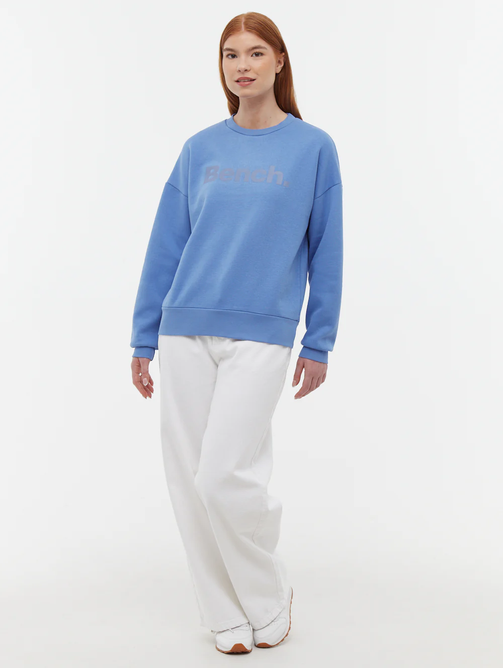 Rilo Tonal Logo Crew Neck Sweatshirt - Blue - Image 2