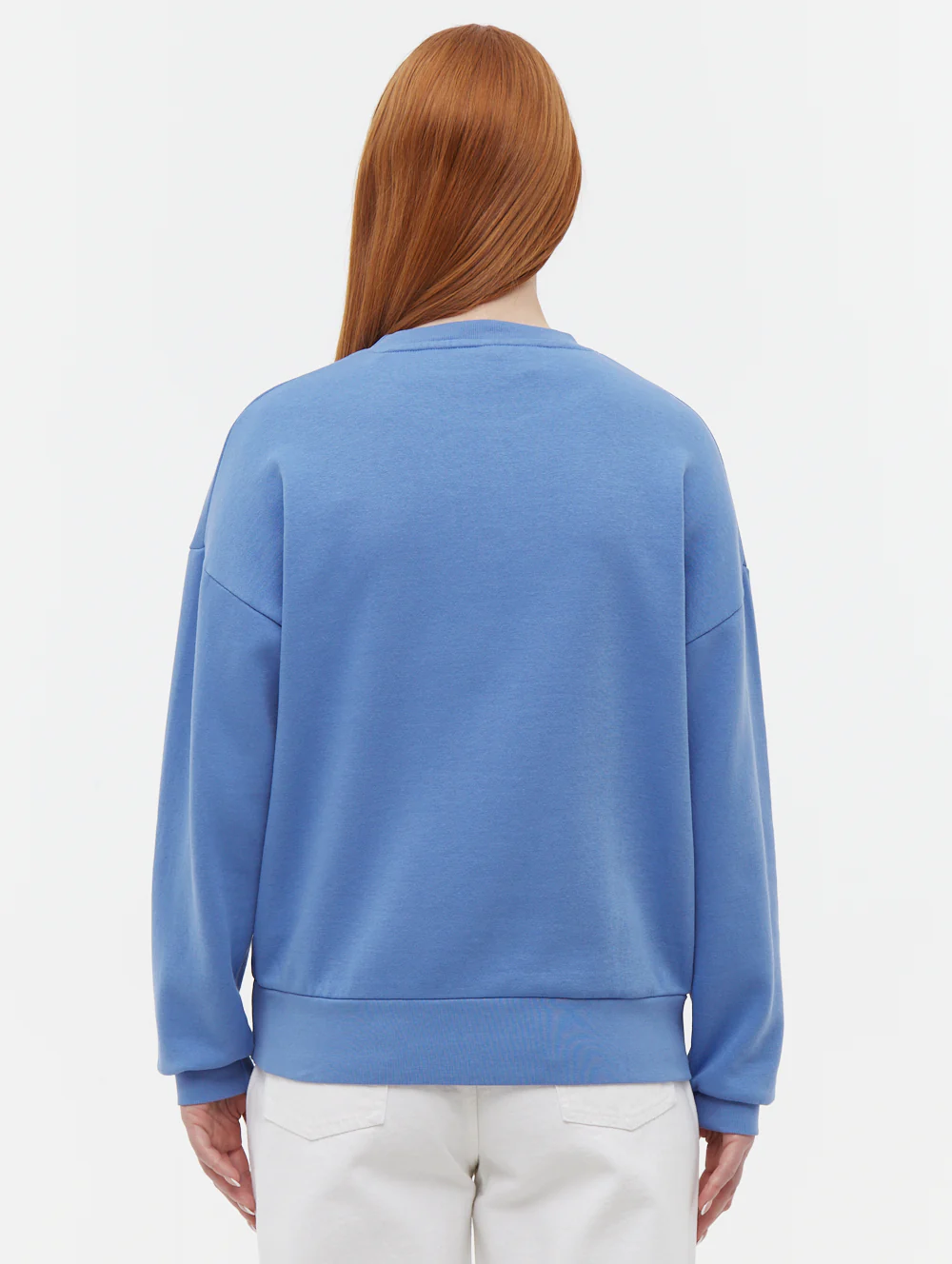 Rilo Tonal Logo Crew Neck Sweatshirt - Blue - Image 5