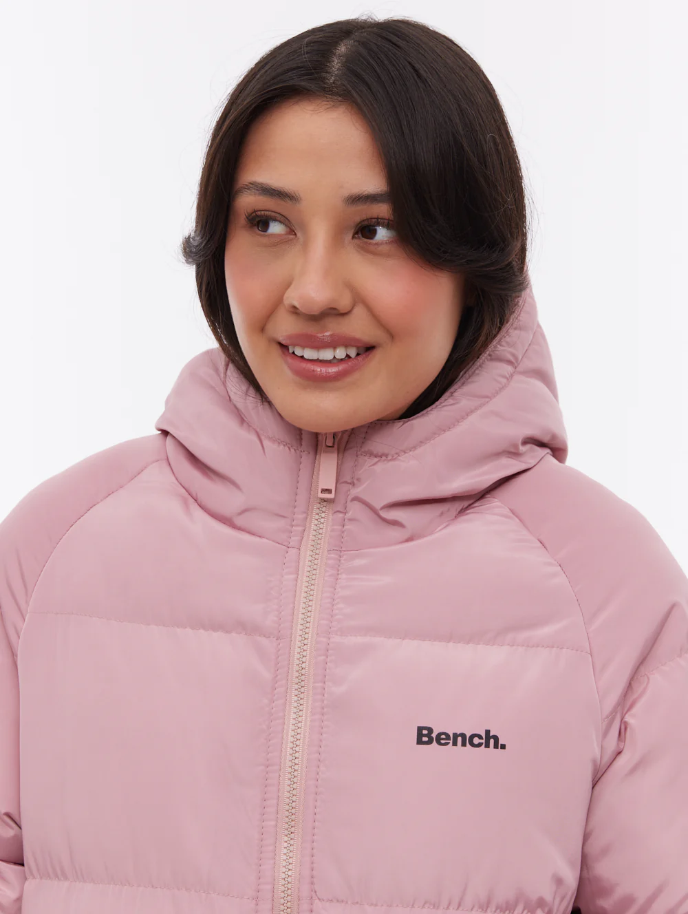 Ryelle Hooded Maxi Parka - Pink - Image 3
