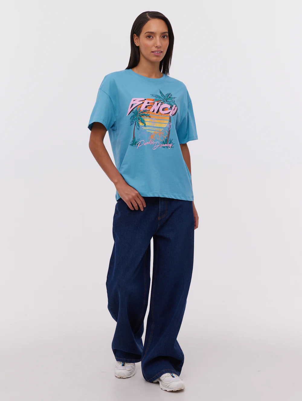 Salome Graphic T-Shirt - Blue - Image 2