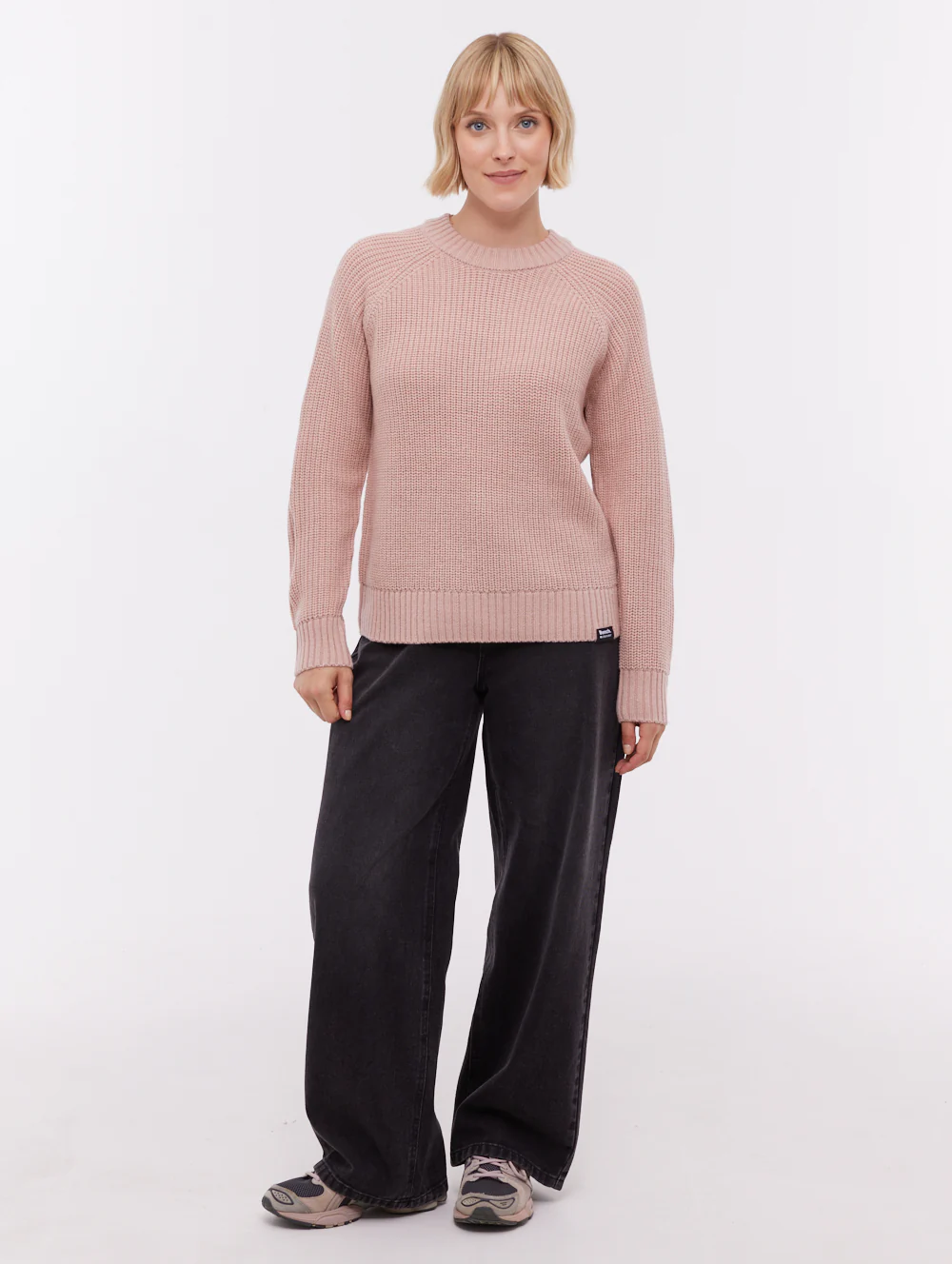 Sorpha Crew Neck Sweater - Pink - Image 2