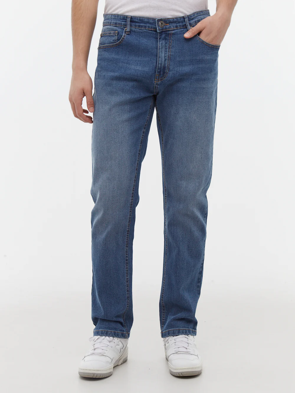 Stuart Straight Leg Jeans - Indigo