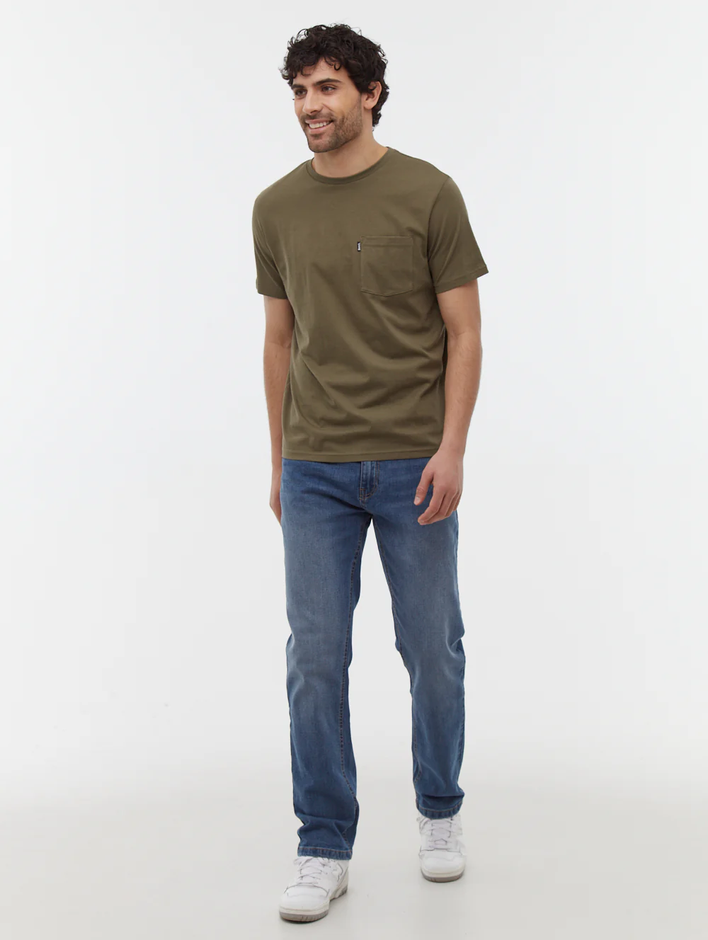 Stuart Straight Leg Jeans - Indigo - Image 2