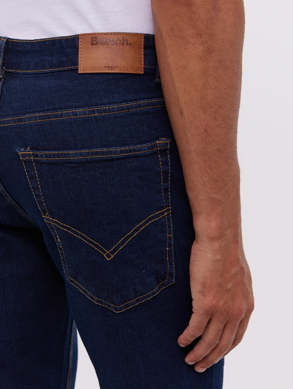 Stuart Straight Leg Jeans - Raw Denim - Image 3
