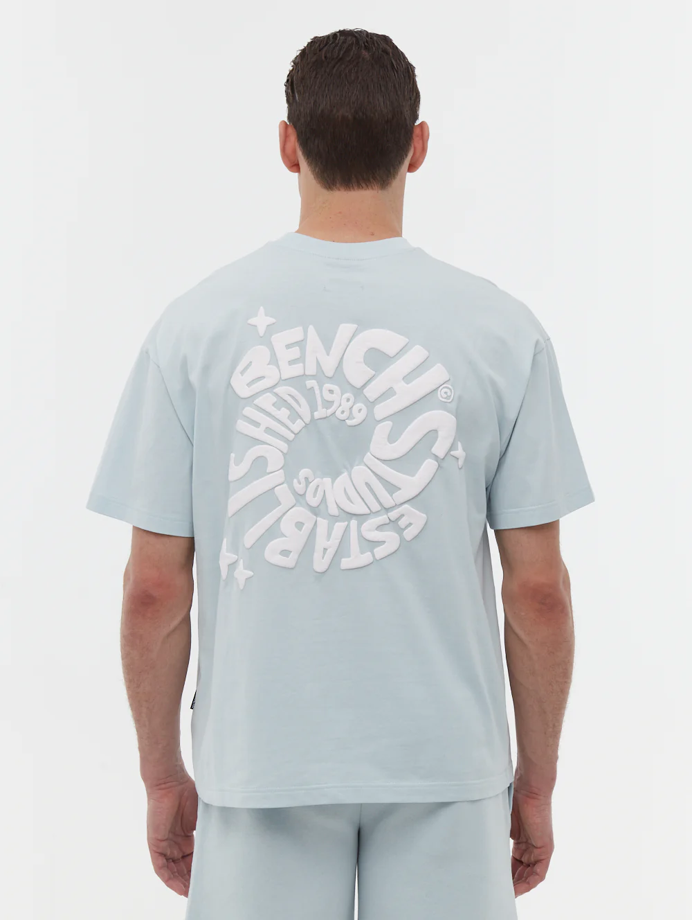 Tazoa Back Graphic T-Shirt - Blue