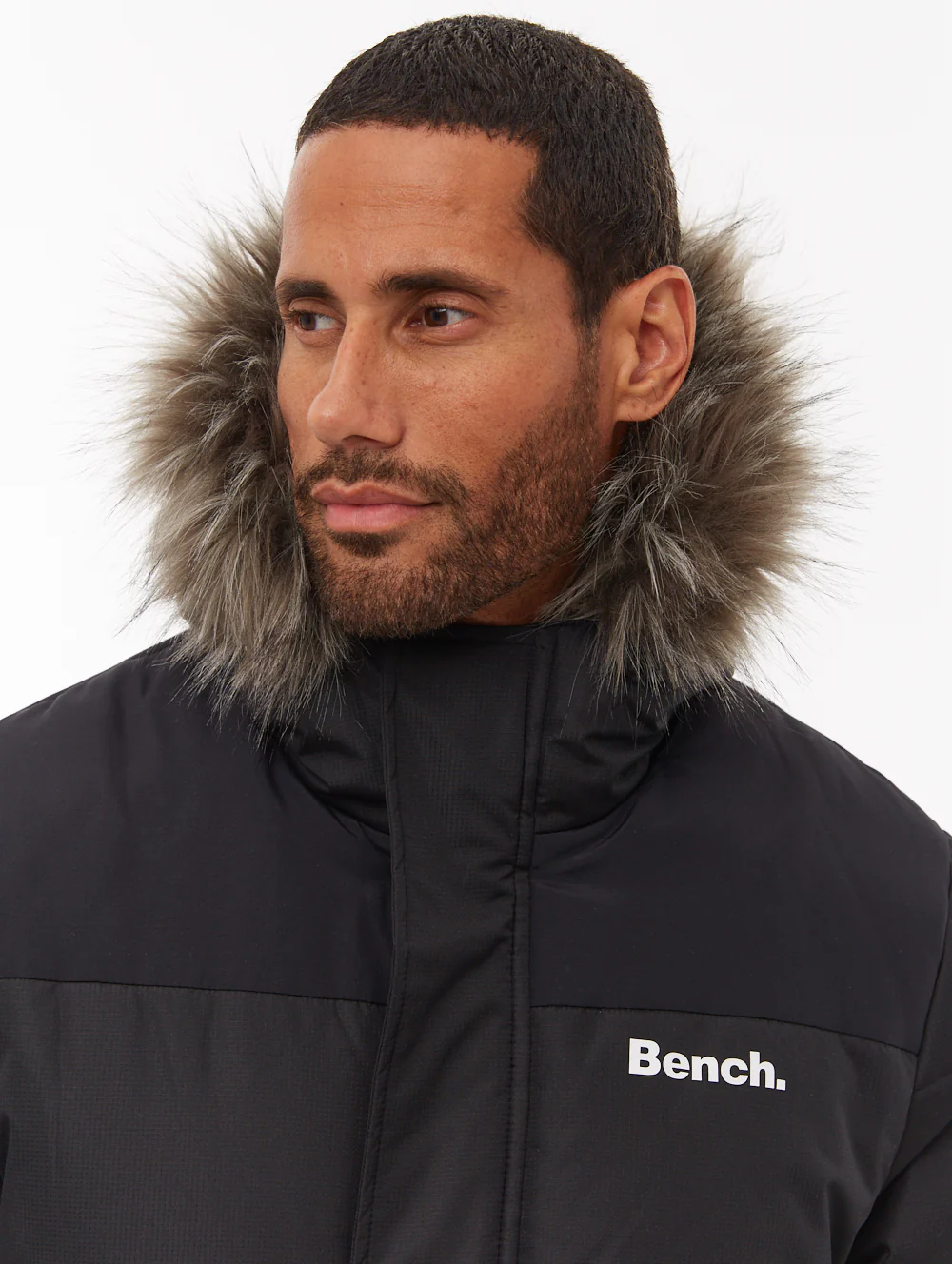 Tillor Hooded Parka - Black - Image 3